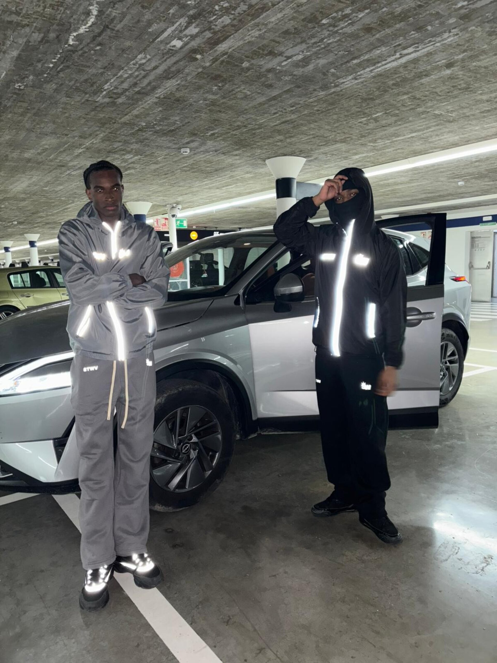 Pantalón reflectante steezewave gris - 6